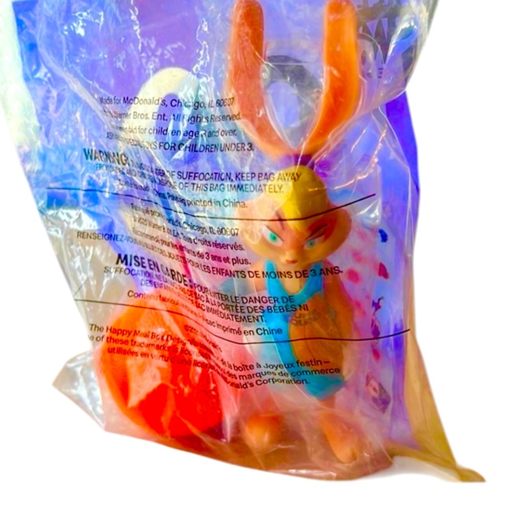 Lola Bunny McDonald’s Happy Meal Toy – Space Jam 2021 (NEW in Bag)